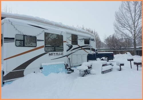 How to use your RV toilet in cold weather